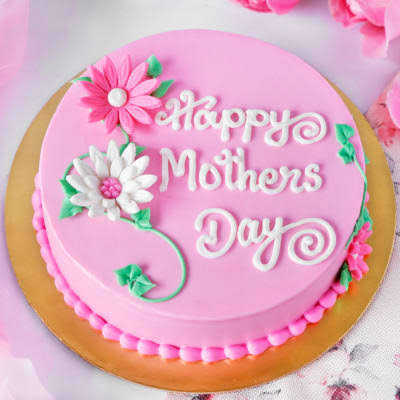 Floral mother’s Day cake