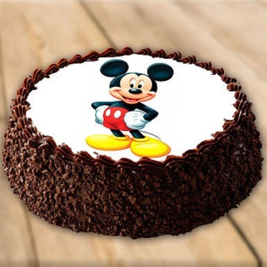 Mickey Mouse photo cake