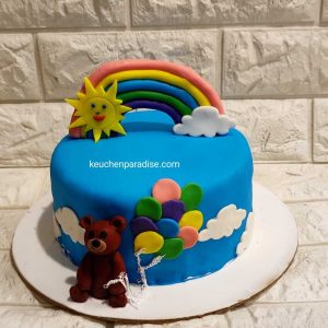 Kids rainbow cake