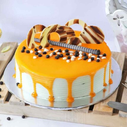 mango chip cake