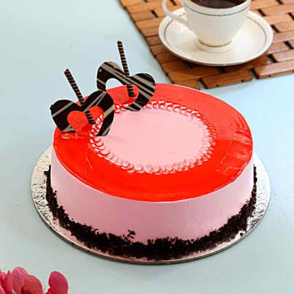 strawberry cake