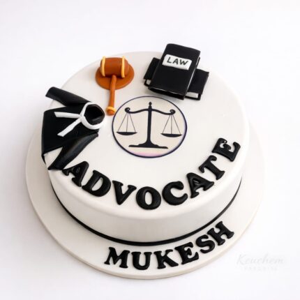 Lawyers Theme Cake