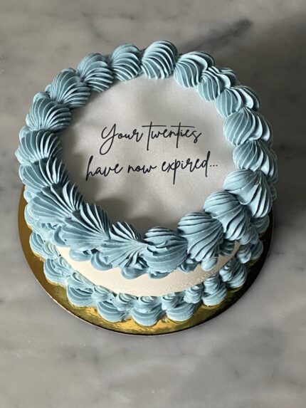 Secret Burn Away Surprise Cake